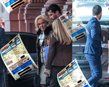 Mirtha debe casi 40 mil pesos de patentes del auto con el que visitó a Macri