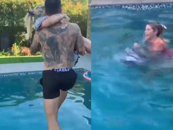 El olvidado video de Wanda Nara con ¿Leandro Paredes? en una fiesta del PSG