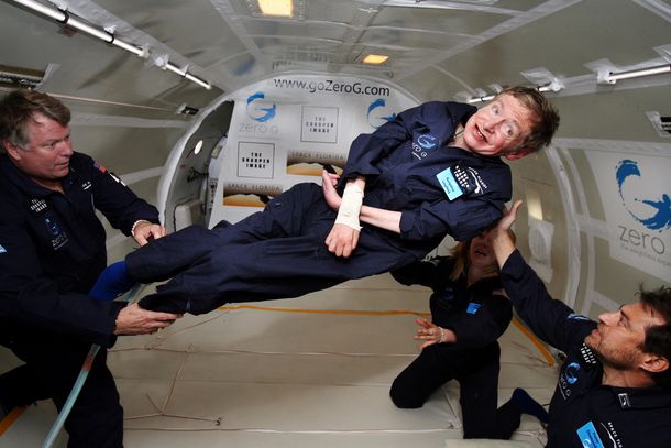 Stephen Hawking en la NASA