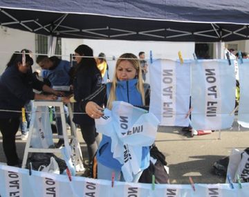 Primera protesta tras las elecciones: organizaciones sociales marcharon al FMI