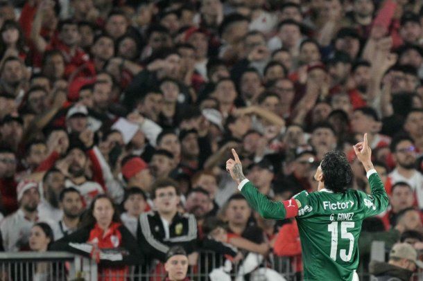 River, dormido en el Monumental: Gustavo Gómez puso el 1-0 de Palmeiras a los 5 minutos