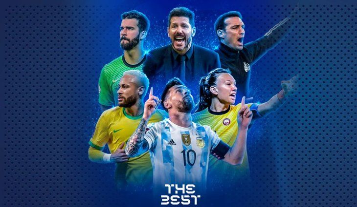The Best: Conmebol elogió a los nominados sudamericanos