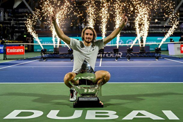 Stefanos Tsitsipas se reencontró con la gloria en el ATP 500 de Dubái