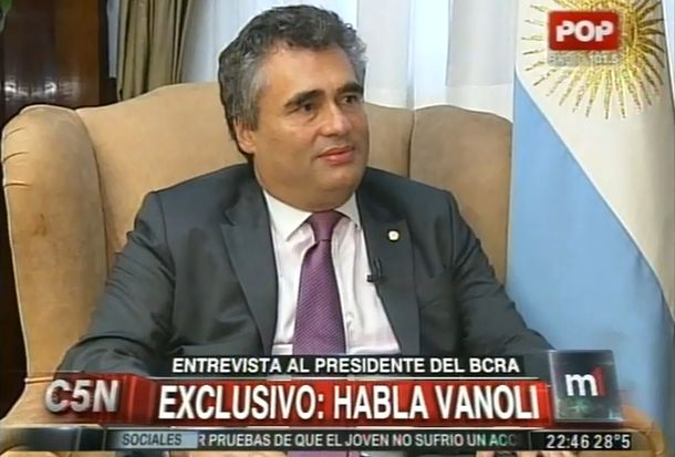 Vanoli destacó signos claros de desaceleración de la inflación