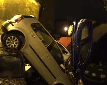 Mirá el video de las inundaciones en Italia