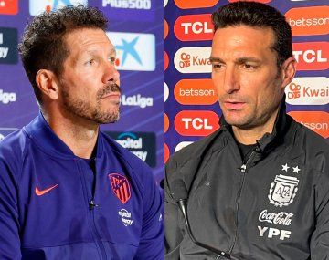 Una vergüenza: Scaloni y Simeone quedaron afuera de los premios The Best