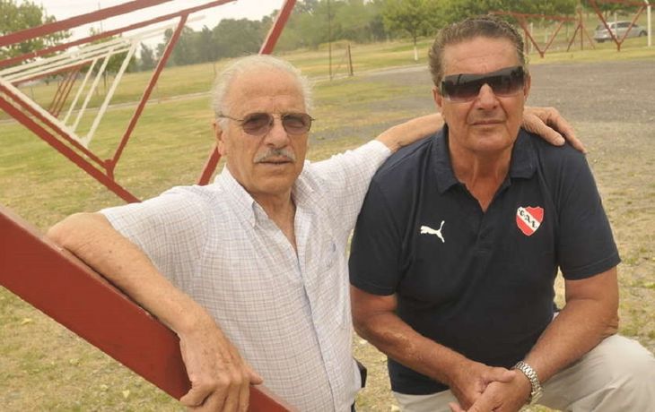 Roberto Ferreiro, junto con Miguel Ángel Santoro. (Fernando de la Orden)