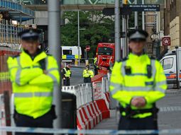 Despliegue policial en Londres Despliegue policial en Londres