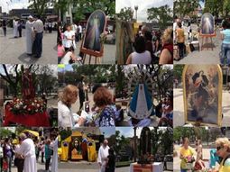 No todo es Halloween: en su día, los Santos salen a las calles de la Ciudad