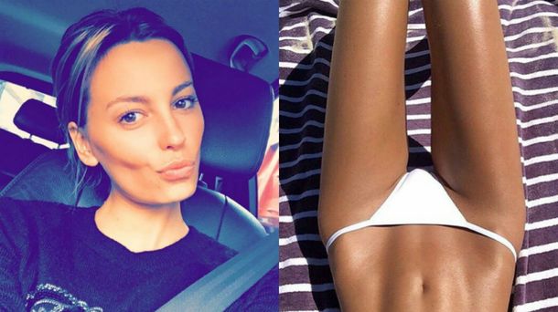 Mientras su ex se muestra con Juliana Giambroni, la foto hot de Érika Mitdank