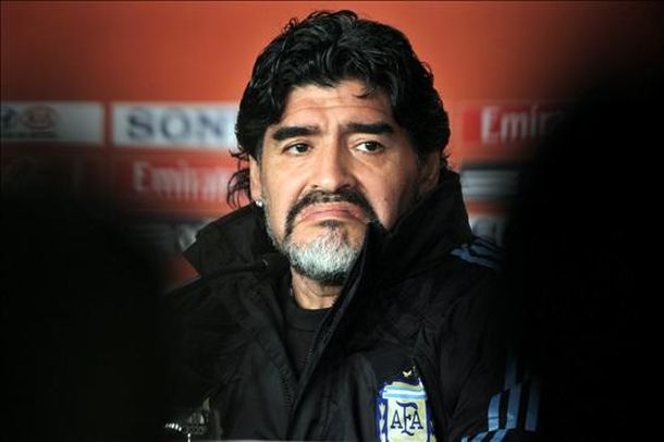 Maradona conferencia de prensa