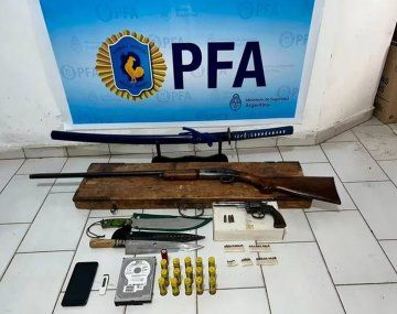 Desbarataron una célula terrorista que planificaba atentados contra la comunidad judía. Foto Policía Federal.