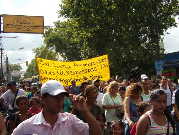 Florencio Varela: acampan en reclamo de la urbanización de barrios y asentamientos