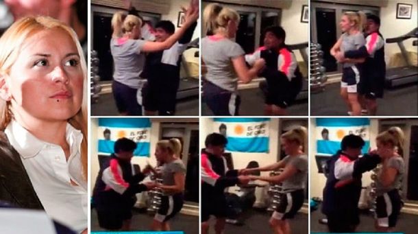 Maradona con Rocío Oliva una sugerente canción: ¿estaba dedicada?