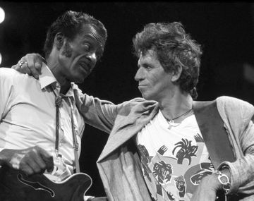 Maestro y alumno: Chuck Berry y Keith Richards