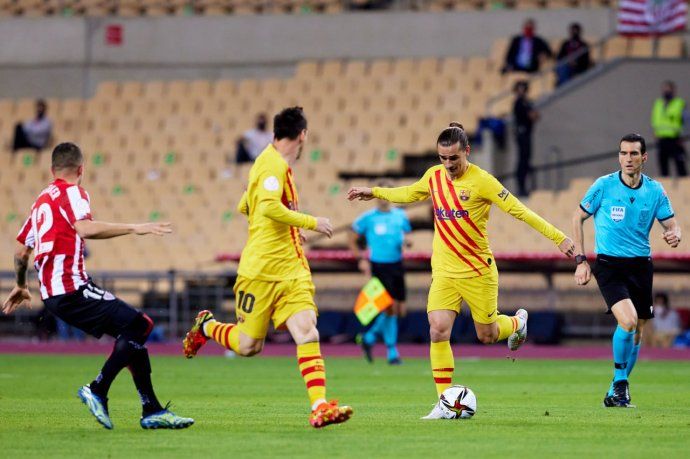 Con dos goles de Lionel Messi, Barcelona goleó al Athletic y es campeón de la Copa del Rey