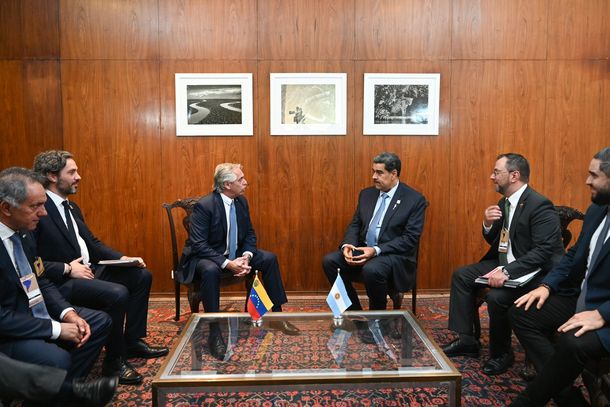 Alberto Fernández se reunió con su par de Venezuela