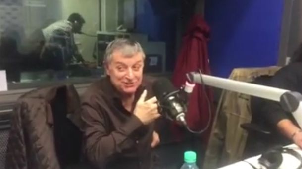 Gino Renni habló de las cosas que le generan odio en Radio 10