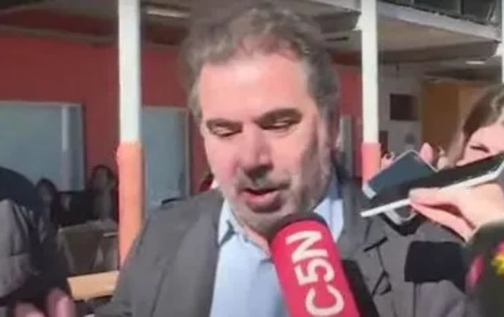 Ritondo fue a votar y rompió el silencio sobre la eliminación de Independiente: Es una...