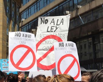 Hubo una manifestación que fue reprimida