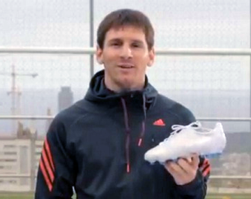 Messi lanzó un concurso para que el público diseñe sus botines