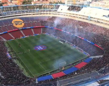 Así fue el regreso del Barcelona al Camp Nou