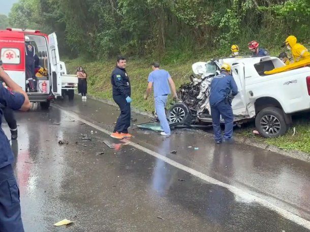Brasil: dos argentinos murieron en un accidente cuando volvían de sus vacaciones