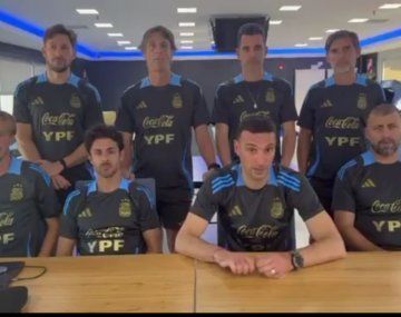 La Selección se sumó al pedido solidario por el temporal en Bahía Blanca