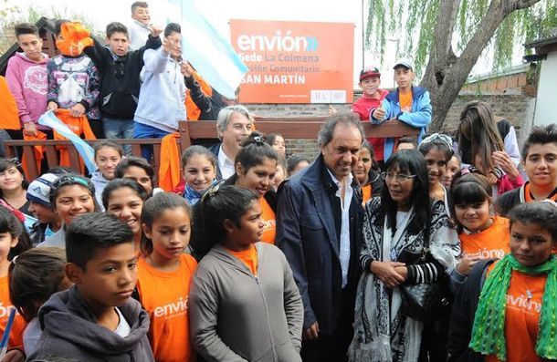 Scioli encabezó festejos por el 25 de Mayo en San Martín
