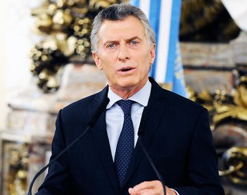 Conferencia de prensa en Casa Rosada