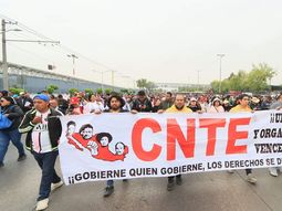 Megamarcha de la CNTE. Megamarcha de la CNTE.
