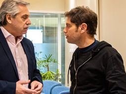 Alberto Fernández y Axel Kicillof