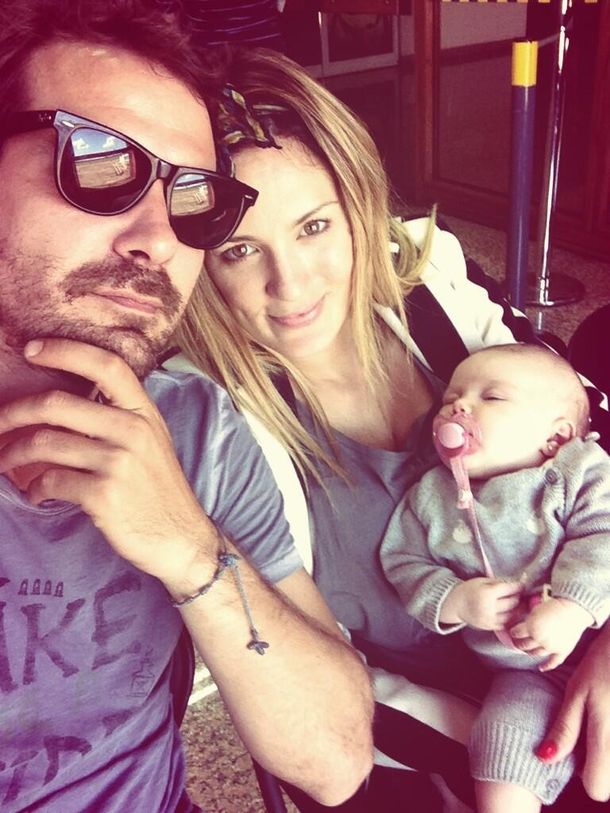 Peter Alfonso se derrite de amor por su hija y Paula Chaves