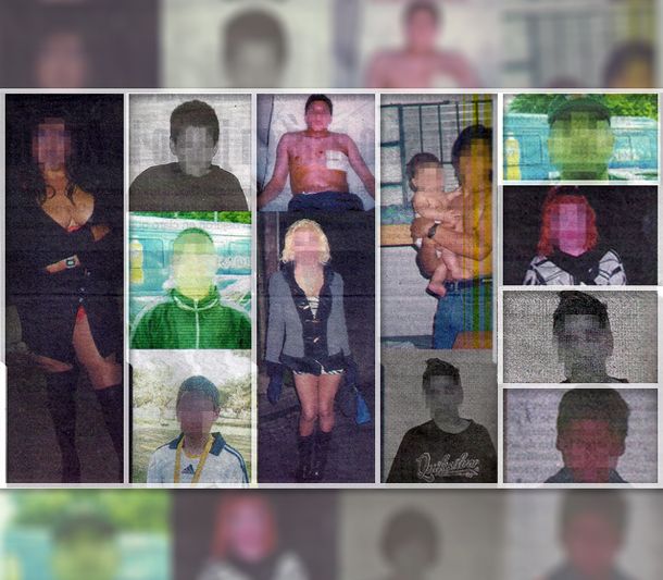 Con estas fotos Campagnoli inculpaba a inocentes