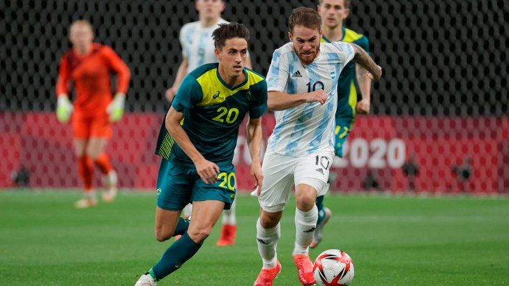 Argentina perdió ante Australia en su debut en Tokio 2020