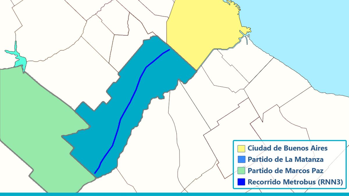 Construirán el Metrobus más grande del país en La Matanza