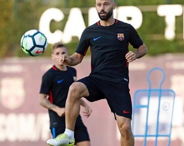 Javier Mascherano - Crédito:&nbsp;@mascherano14