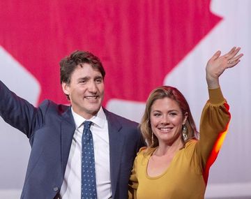 Trudeau y su mujer Sophie en cuarentena por coronavirus