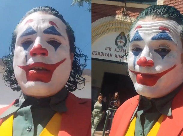 El Joker argentino, indignado en las elecciones: Es la primera vez que no me dejan votar El Joker argentino, indignado en las elecciones: Es la primera vez que no me dejan votar