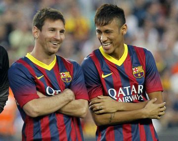 Neymar sobre Messi: Es una estrella que admiro mucho