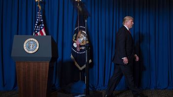 Donald Trump habló a los medios tras el bombardeo a Siria Donald Trump habló a los medios tras el bombardeo a Siria