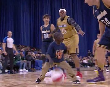 El pequeño Harrius en el All Star Game