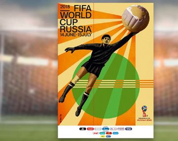 Presentaron el poster retro del Mundial 2018