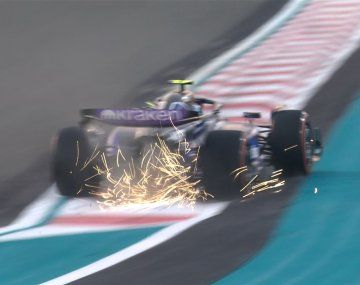 Así fue la vuelta que dejó a Colapinto afuera de la FP2 en Abu Dhabi