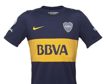 Presentaron oficialmente la nueva camiseta de Boca