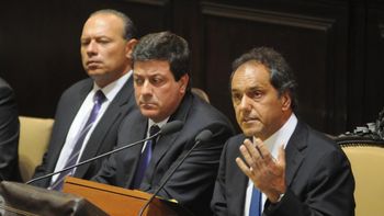 Daniel Scioli y Gabriel Mariotto Daniel Scioli y Gabriel Mariotto