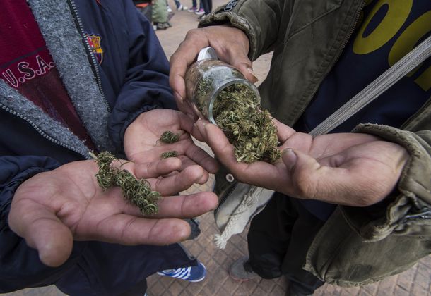 Las fotos de la marcha mundial de la marihuana en todo el país