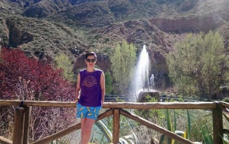 Solange Acosta denunció que la obligaron a sacarse &nbsp;el short para bañarse en una pileta.