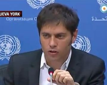 Kicillof: No está en juego el país