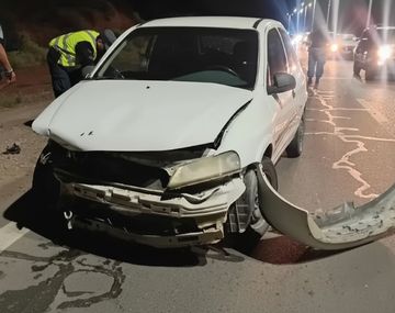 Un jefe de Seguridad Vial chocó alcoholizado en la Ruta 7 y se escapó del hospital